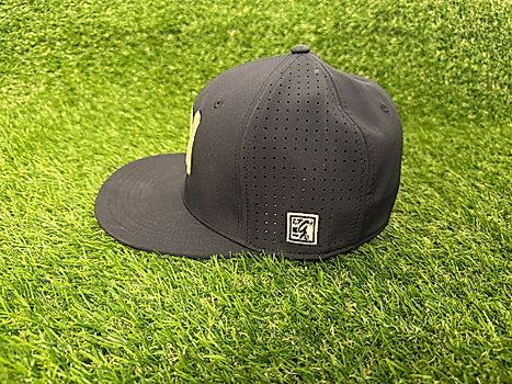 DK Graffiti Hat - Black with Gold