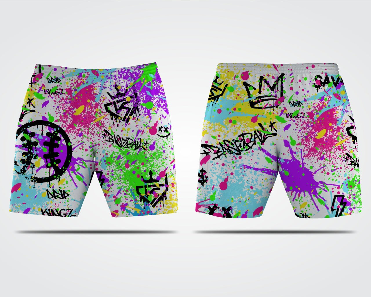 Graffiti shorts