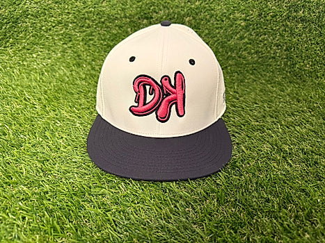 DK Graffiti Hat - Pink and White